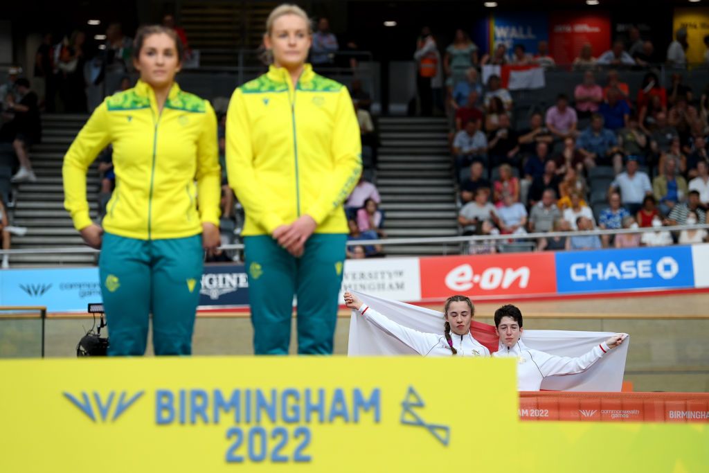 England tandem team fined following Commonwealth Games podium protest