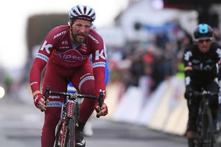 Marco Haller finishes stage 1 of Paris-Nice