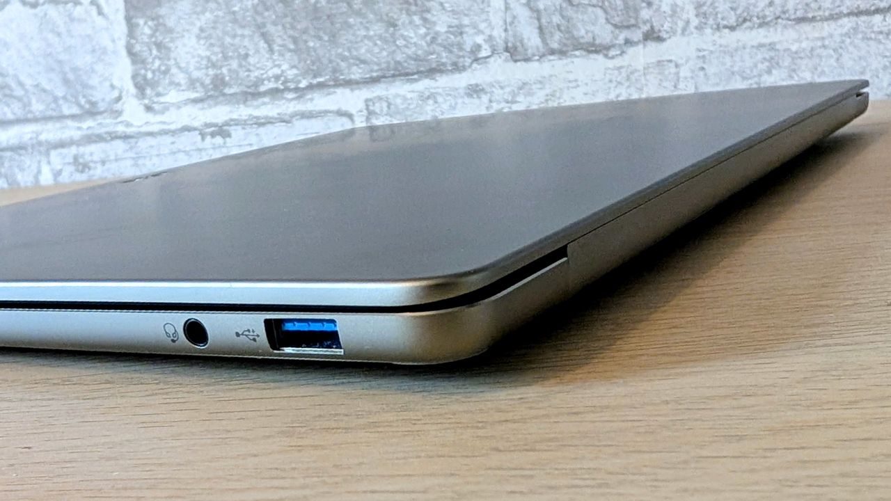 The Acer Swift Air 14 on a desk