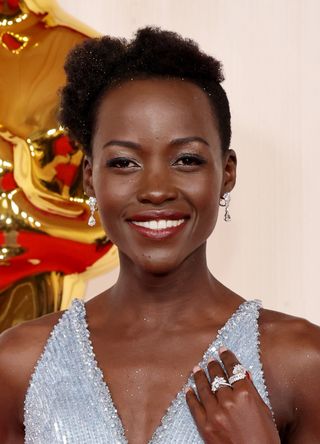 Lupita Nyong'o attends the 96th Annual Academy Awards on March 10, 2024 in Hollywood, California
