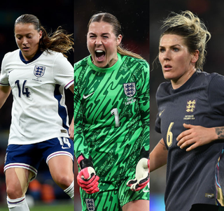 Fran Kirby, Mary Earps and Millie Bright all playing for England