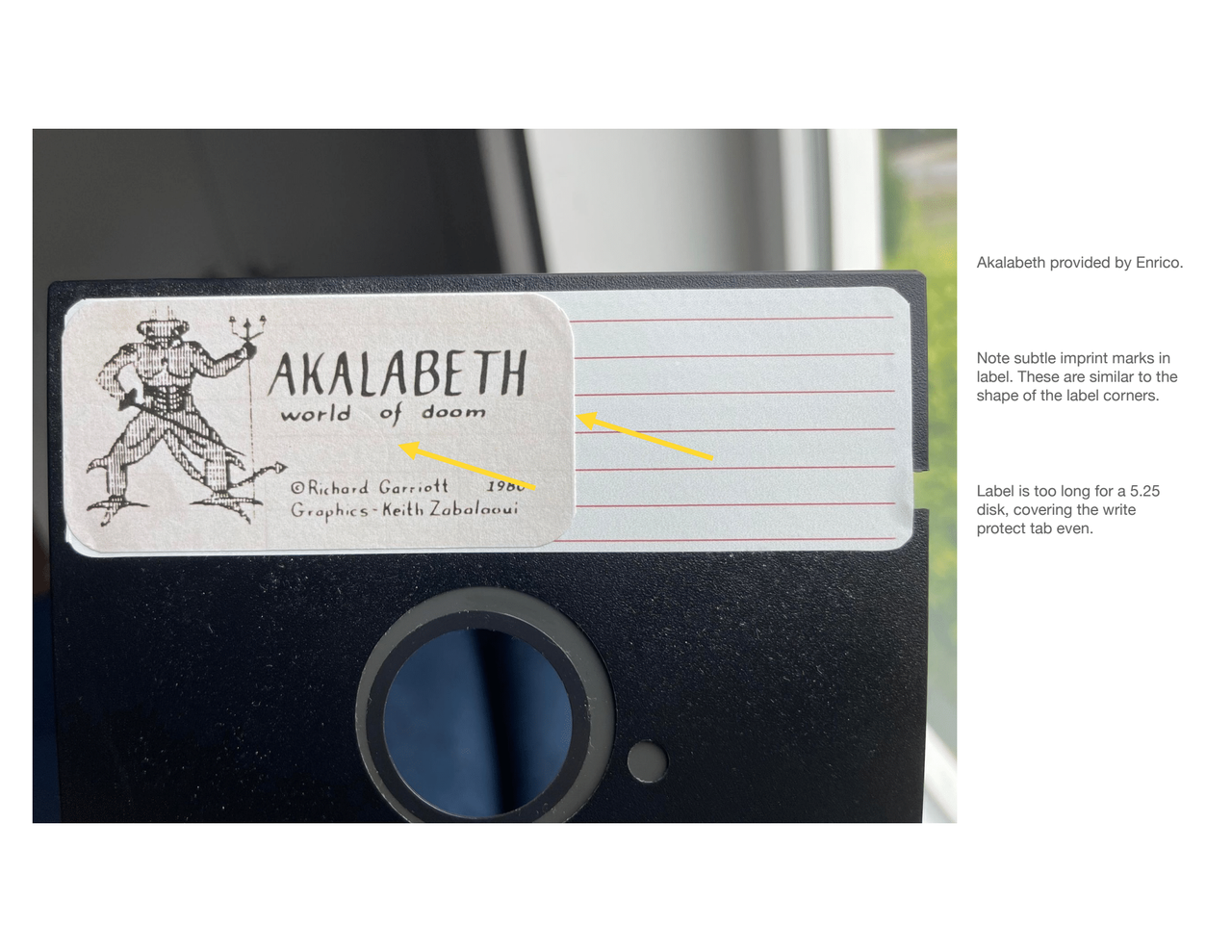 Evidence of alleged game forgeries