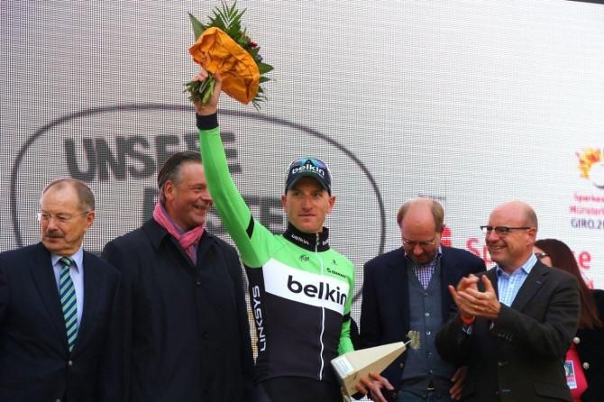 Jos van Emden (Belkin) also won this race in 2007