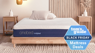Onebed Original mattress with Tom's Guide deal badge