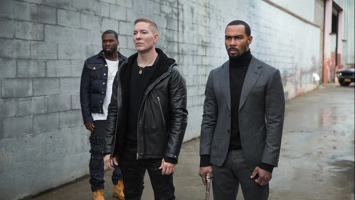 50 Cent, Joseph Sikora and Omari Hardwick in Power 