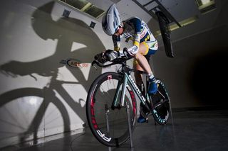 Vacansoleil testing in the wind tunnel ahead of the 2012 season