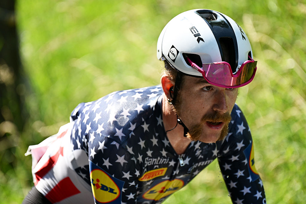 Quinn Simmons at the Tour de Suisse