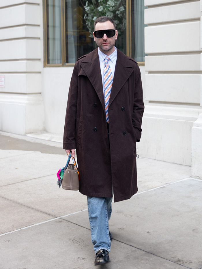 Bobby Schuessler Fashion Week Street Style