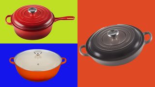 Le Creuset pots