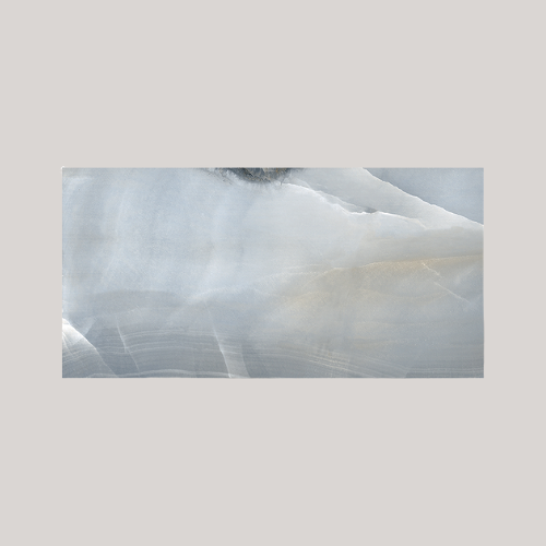 Victorian Plumbing, Nicoletta Blue Polished Onyx Marble Effect Wall &amp;amp; Floor Tiles