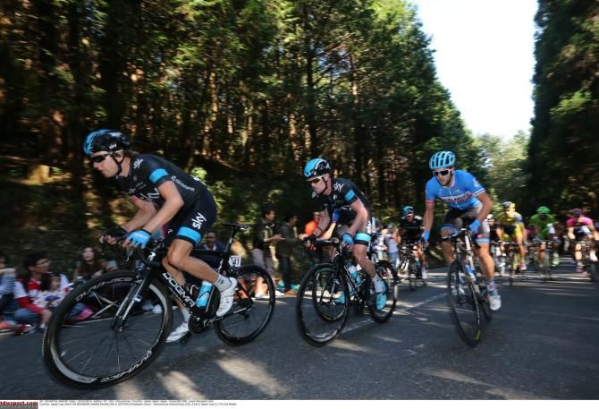 Edvald Boasson Hagen was aggressive during his last race for Team Sky