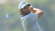 Adrian Otaegui takes a shot at the DP World Tour Championship