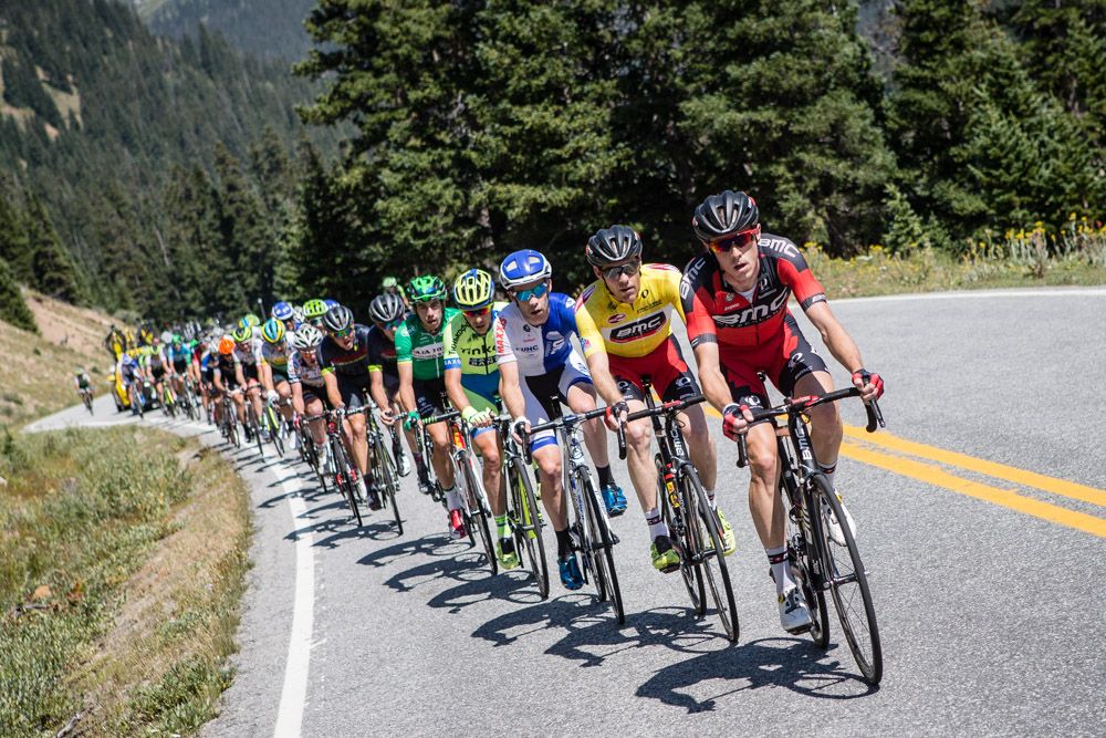Rohan Dennis (BMC) lead the field