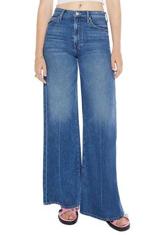 Mother The Undercover Sneak Wide Leg Jeans