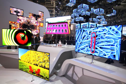 Samsung OLED TV at 2012 International CES