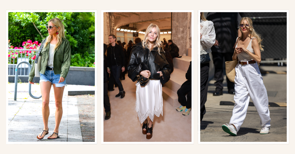 Sienna Miller Summer capsule wardrobe 2026