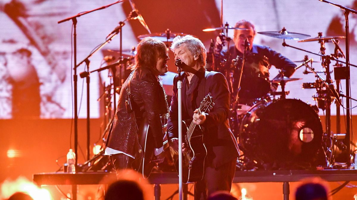 Richie Sambora and Jon Bon Jovi