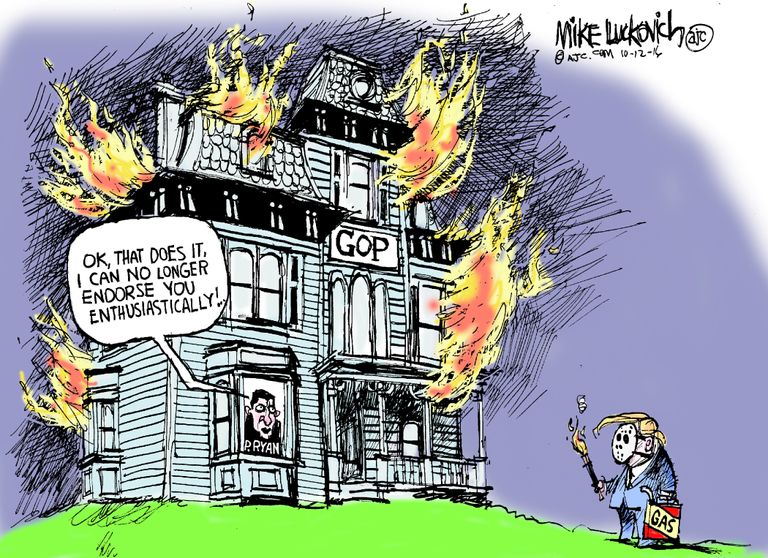 9 hilarious Halloween-themed political cartoons | The Week