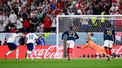 Gareth Southgate consoled Harry Kane after his penalty miss 