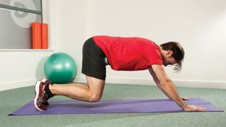 Human cannon press-up