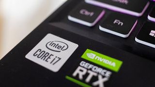 An Intel Core i7 sticker