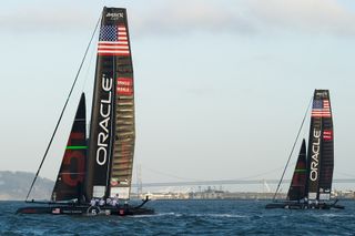 Oracle sailing boats