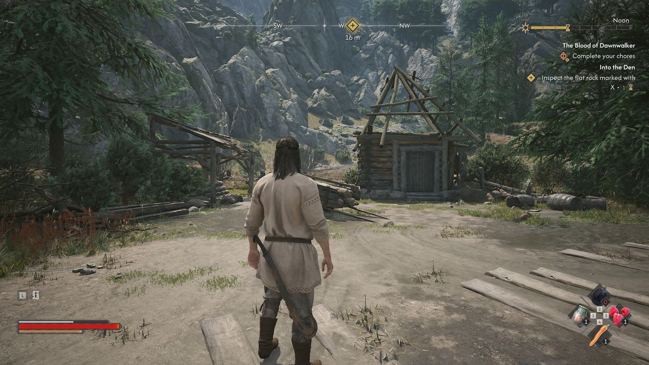 Blood of Dawnwalker Into the Den - Treasure location