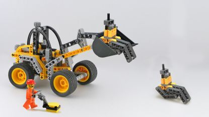 The best Lego Sets: Image depicts Lego digger and Lego men