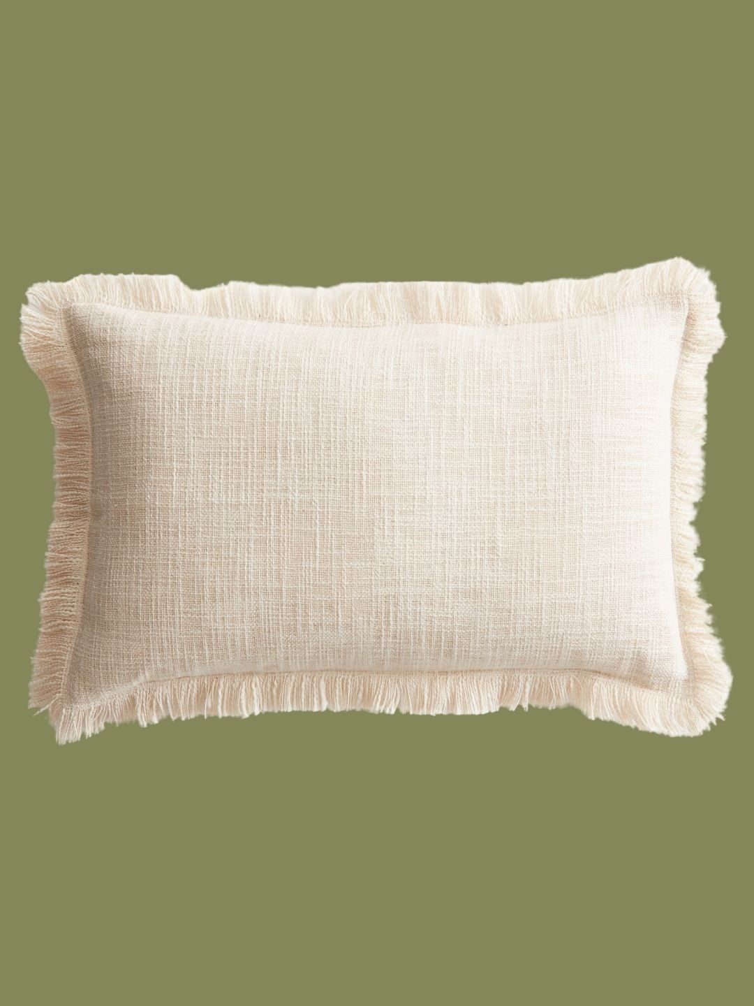H&amp;amp;M Home, Slub Weave Cushion Cover in Light Beige