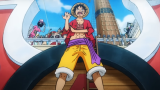 Luffy in One Piece.