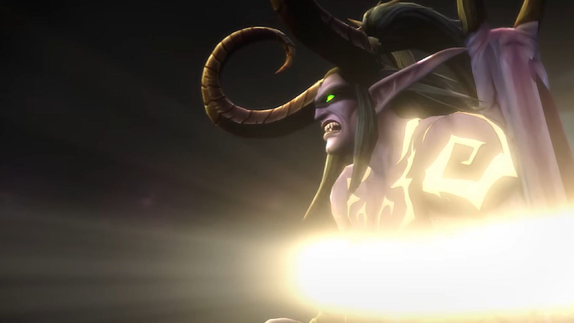 Illidan gets bound by the light in World of Warcraft: Legion.