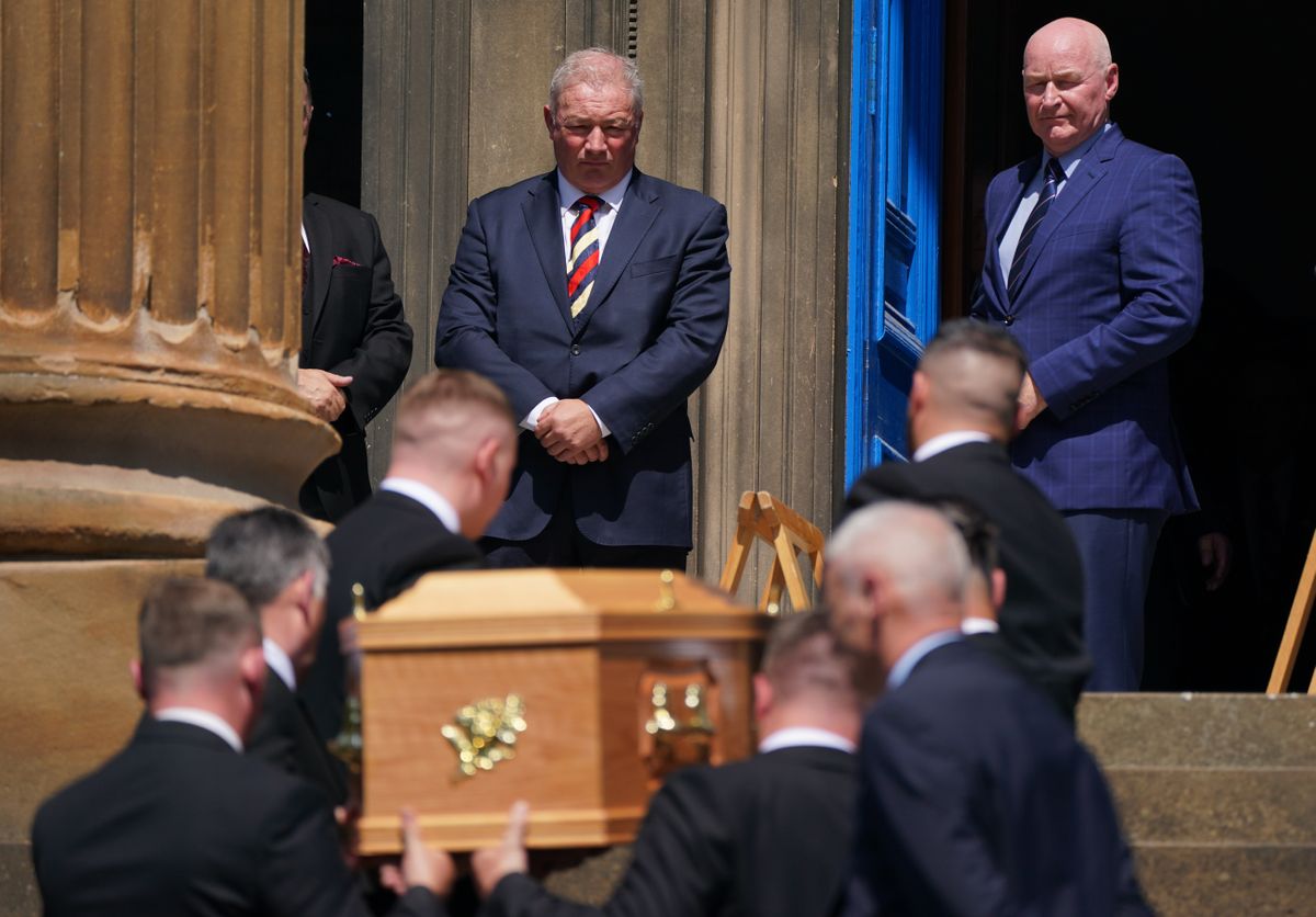 Andy Goram Funeral