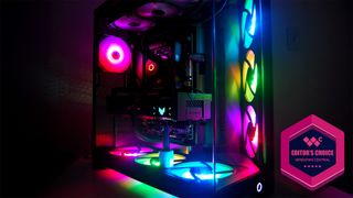 NZXT H9 Flow RGB+ PC case with 'Editor's Choice' award from Windows Central