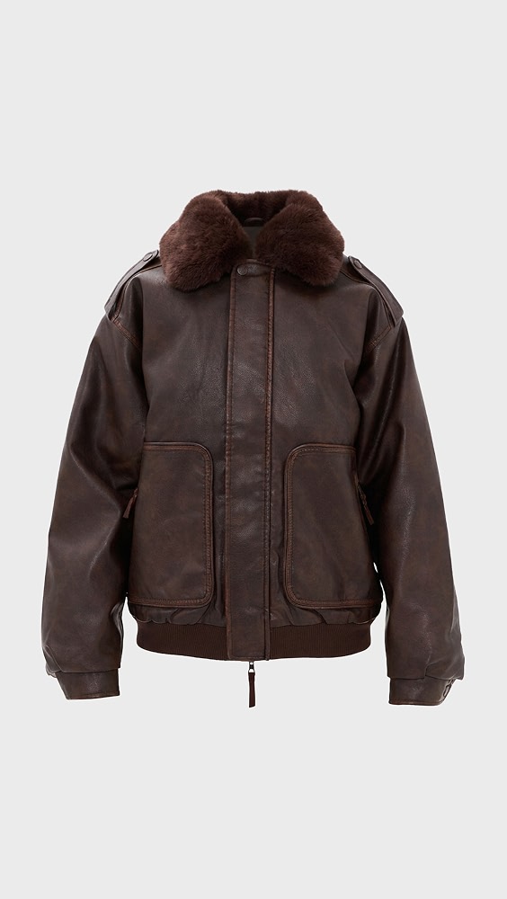 Cruise Flight Jacket - Brown