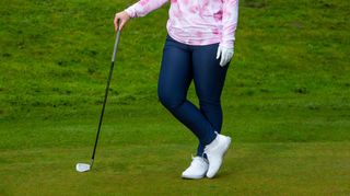 Puma PWRSHAPE Womens Pants being worn on the golf course