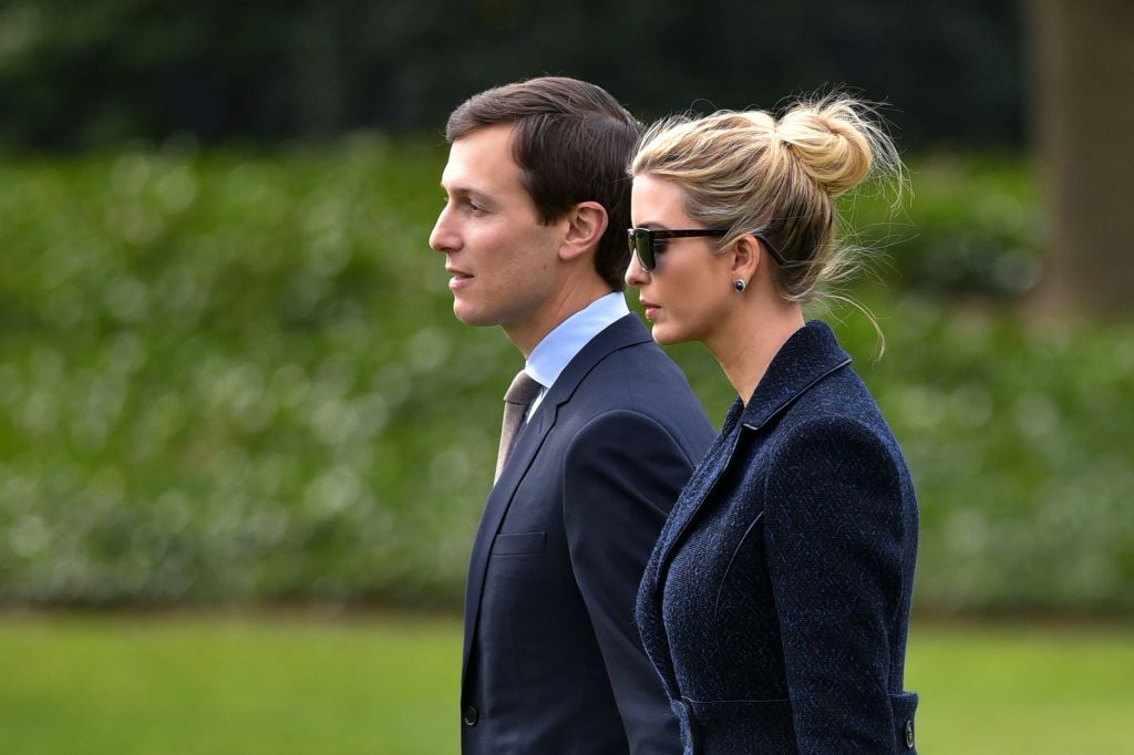 Ivanka Trump and Jared Kushner. 