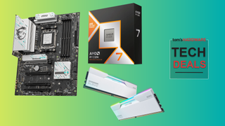 Micro Center 9800X3D bundle on Amazon