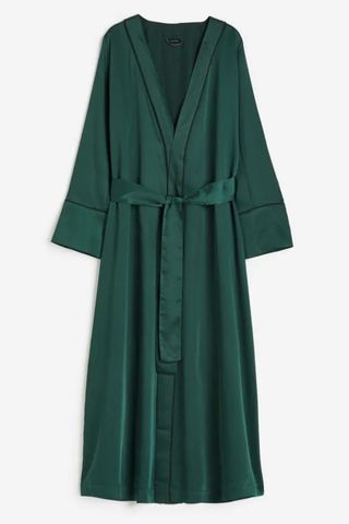 Best dressing gowns: H&M satin dressing gown
