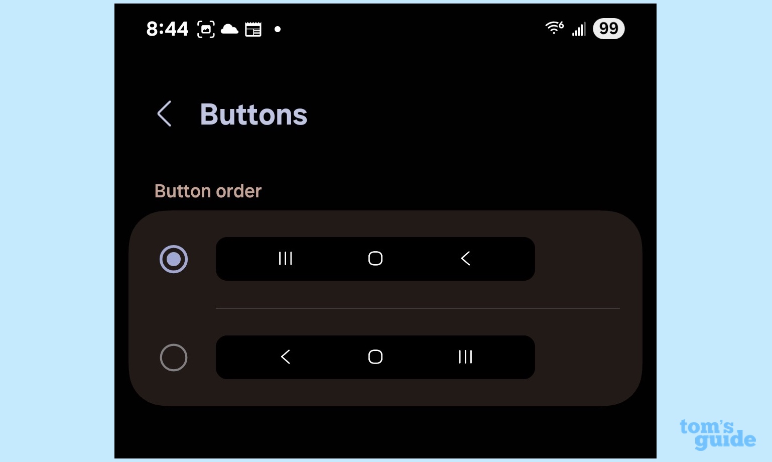 customizing the taskbar buttons