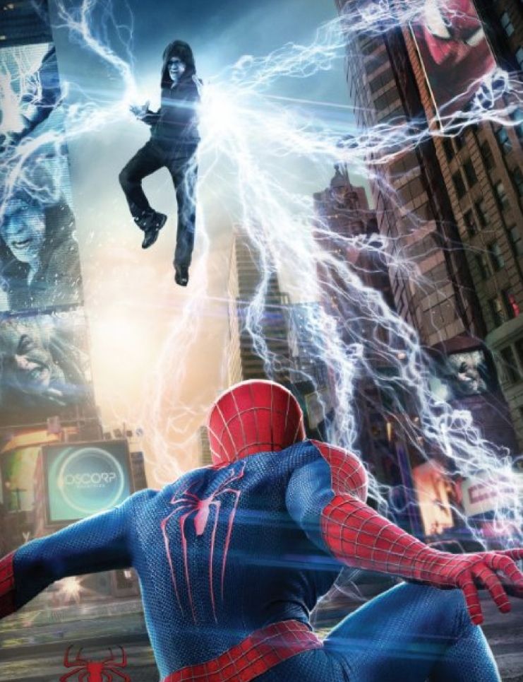 electro, spider-man, spiderman, phsyics in movies