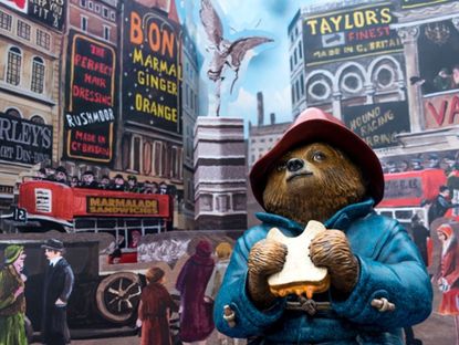 Paddington Bear at St. Paul's in London