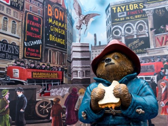 Paddington Bear at St. Paul&#039;s in London