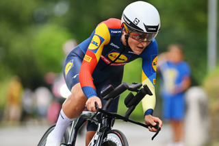 Elisa Longo Borghini won the opening time trial at the Giro d'Italia Women in July