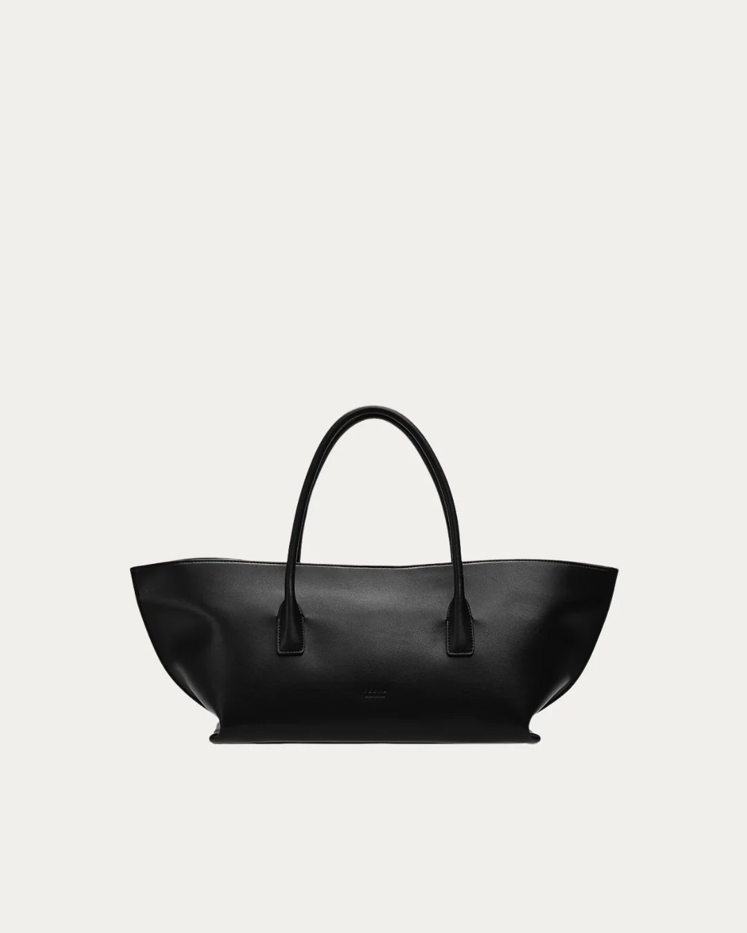 black greta tote bag