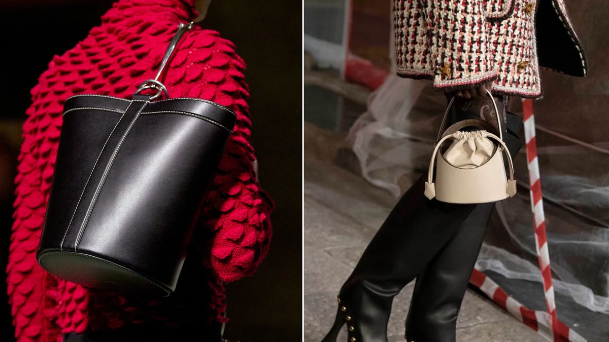 LV This Year's Popular Round Barrel Bags For Autumn And Winter