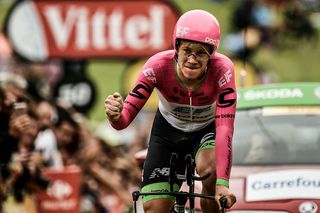 Lawson Craddock (EF Education First-Drapac) competes stage 20 at the Tour de France