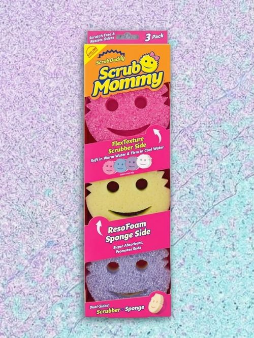 Scrub Daddy Scrub Mommy Sponges, 3 Count