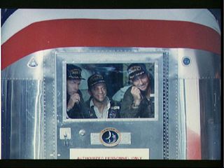 Apollo 14 astronauts in quarantine