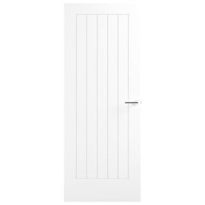 Wickes Geneva White Smooth Moulded Cottage Fd30 Internal Fire Door - 1981 X 762mm