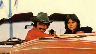 Burt Reynolds and Sally Field in Smokey and the Bandit
